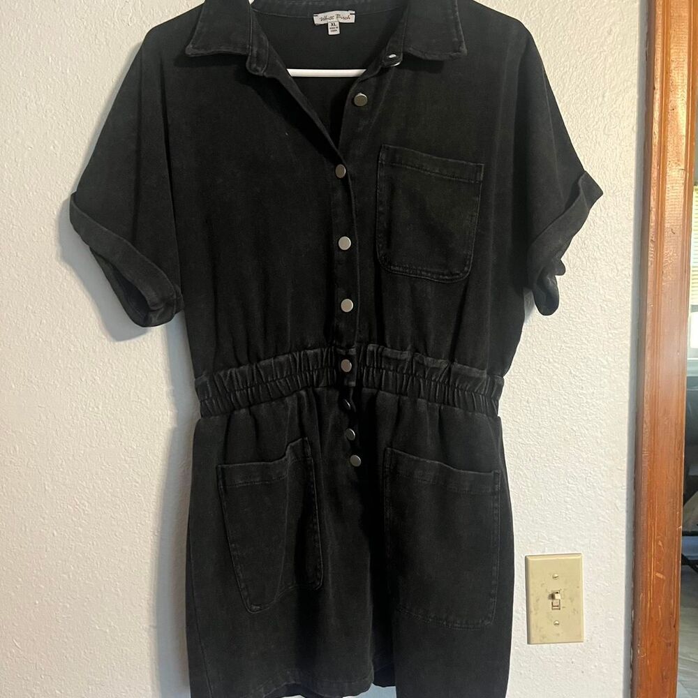 Unbranded Women's Black Playsuit-romper